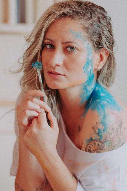 Retrato de Sofía Longoria, tatuador de Japonés & Color