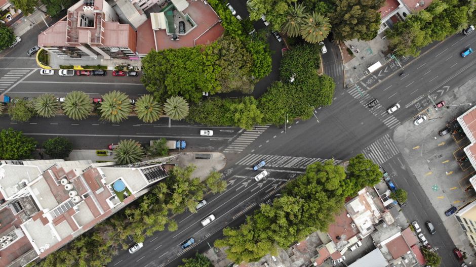 Calle en Roma Norte, cerca de Blackline Studio