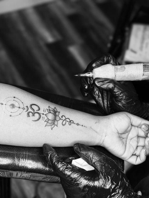 Tatuaje estilo Fineline